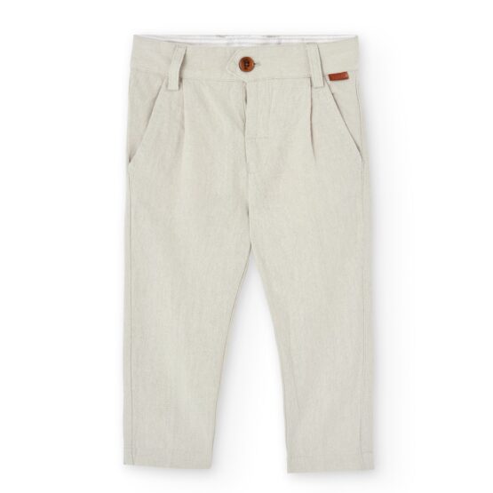 PANTALONE IN LINO BAMBINO