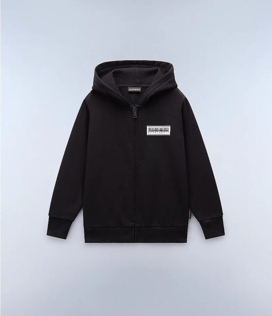 FELPA ZIP+CAPPUCCIO BAMBINO