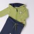 TUTA ZIP + CAPPUCCIO NEONATO
