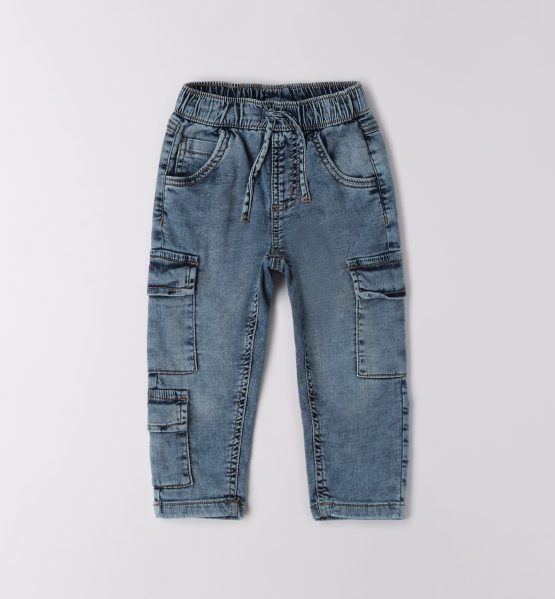 JEANS CARGO BAMBINO