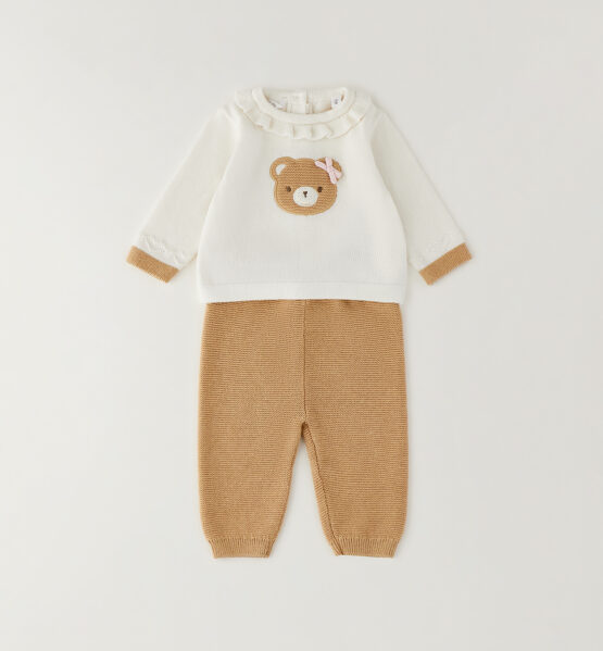 TUTINA 2 PEZZI TRICOT NEONATA